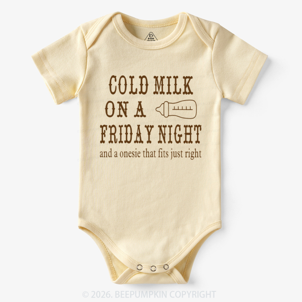 Cold Milk Friday Night Bodysuit 7