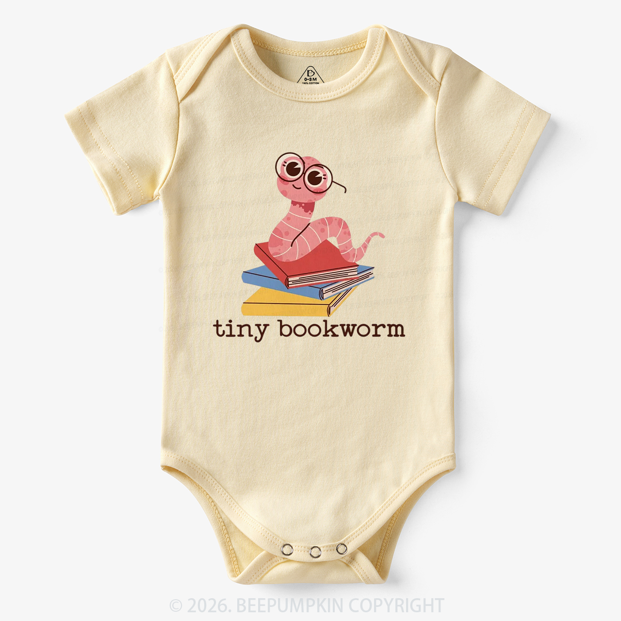 Tiny Bookworm Infant Vintage Bodysuit