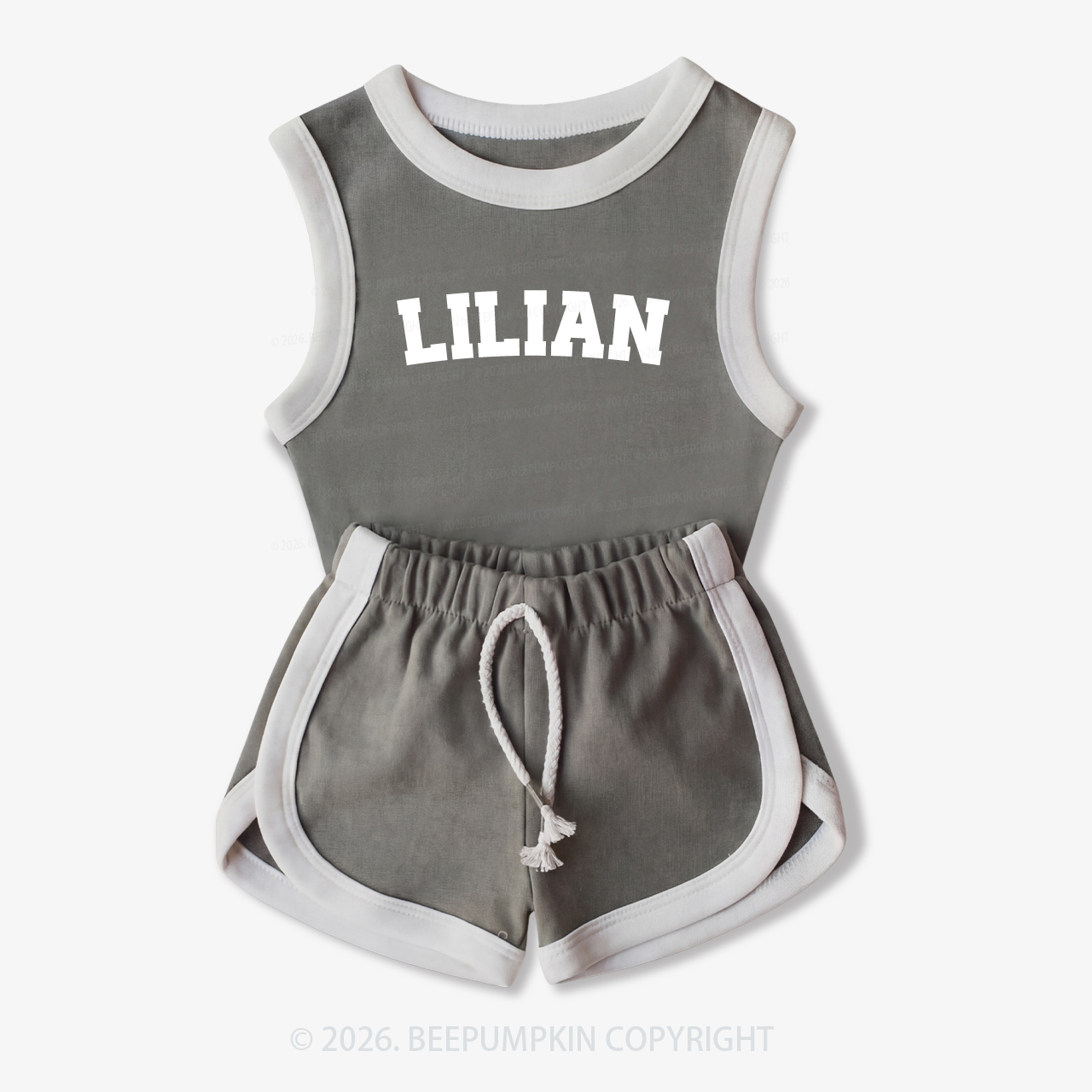 Personalized Name Baby Tank Top and Shorts Sets
