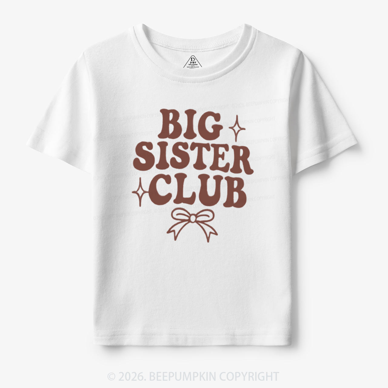 Big Sister Club Newborn Toddler&Kid's Tees