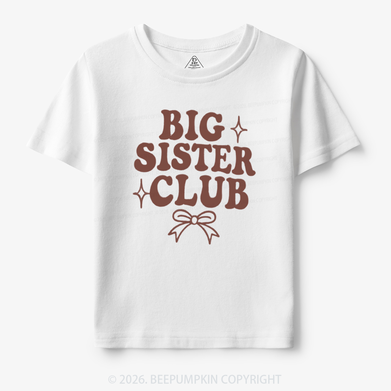 Big Sister Club Newborn Toddler&Kid's Tees