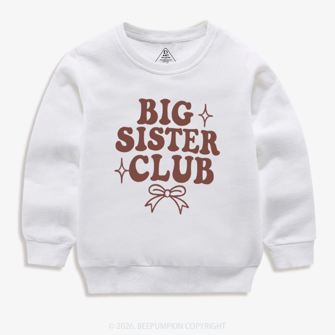 Big Sister Club Newborn Kid's Sweatshirt