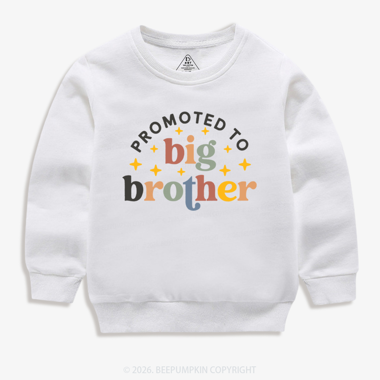 Future Promoted To Big Brother Kid's Sweatshirt