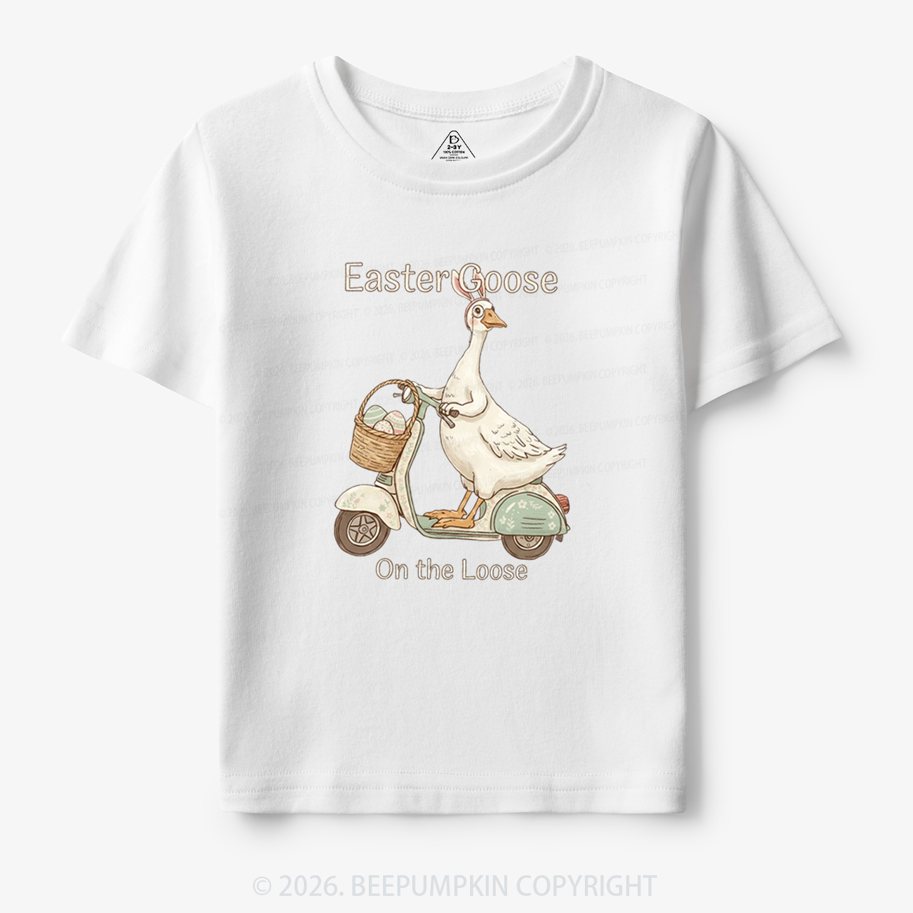 Easter Silly Goose Holiday Meme Toddler&Kid's Tees