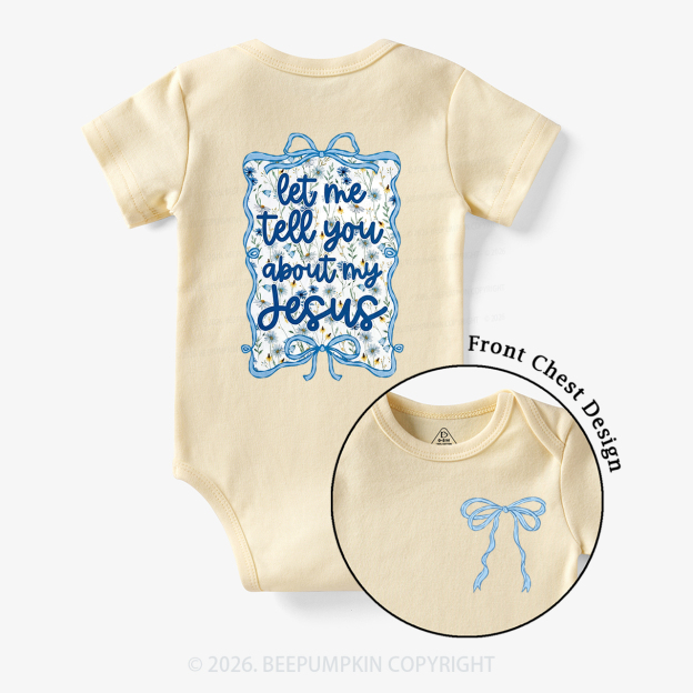 Love like Jesus Coquette Bows Bodysuit