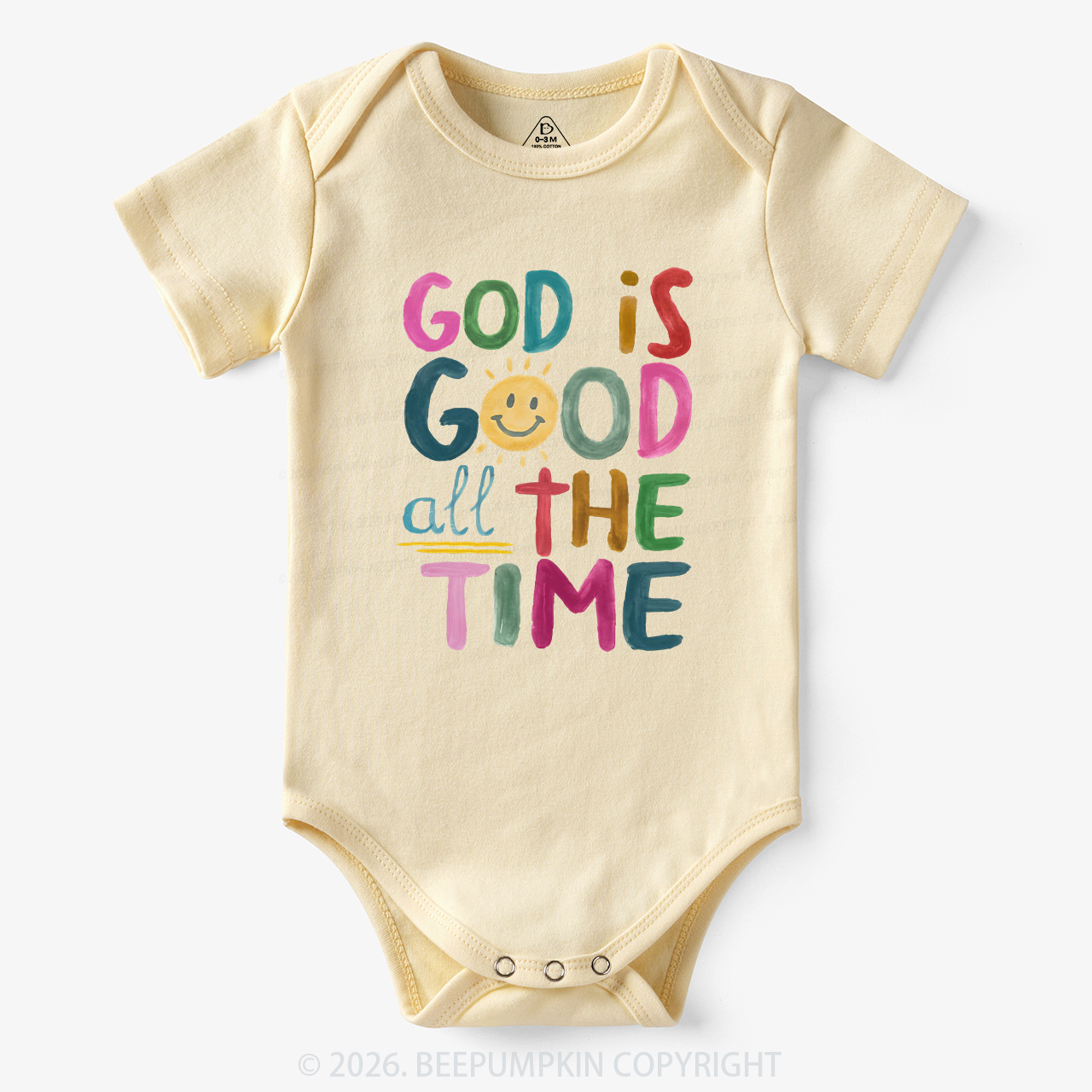 God is Good All The Time Bodysuit