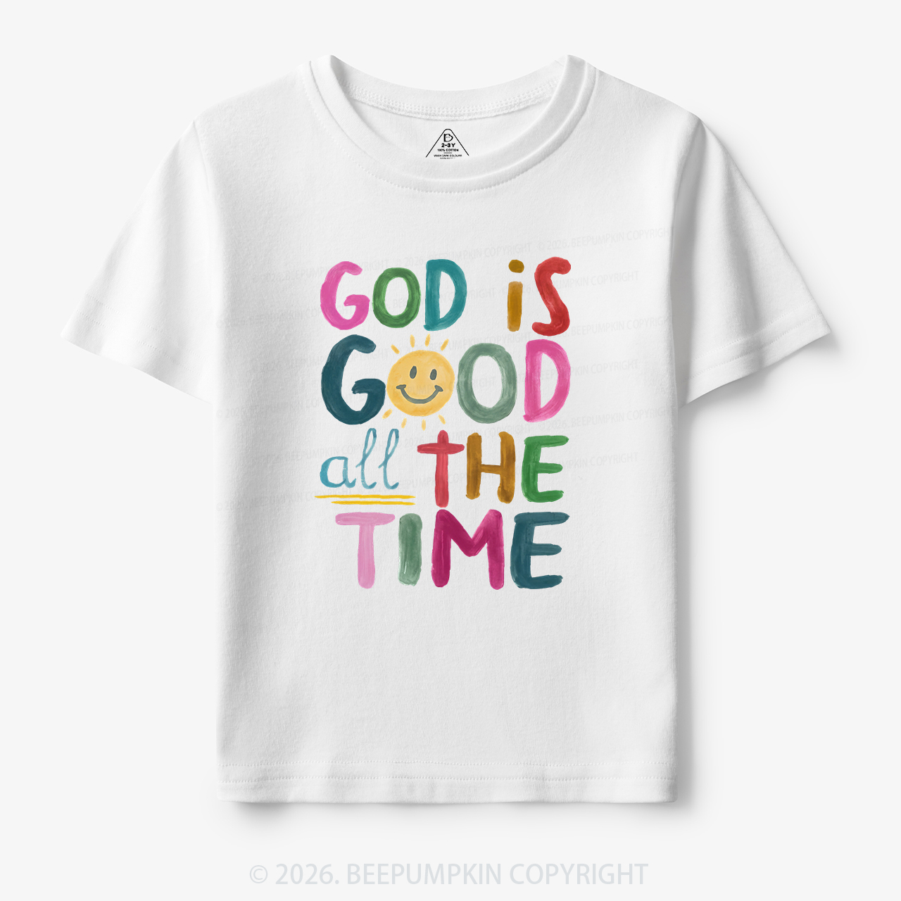 God is Good All The Time Toddler&Kid's Tees