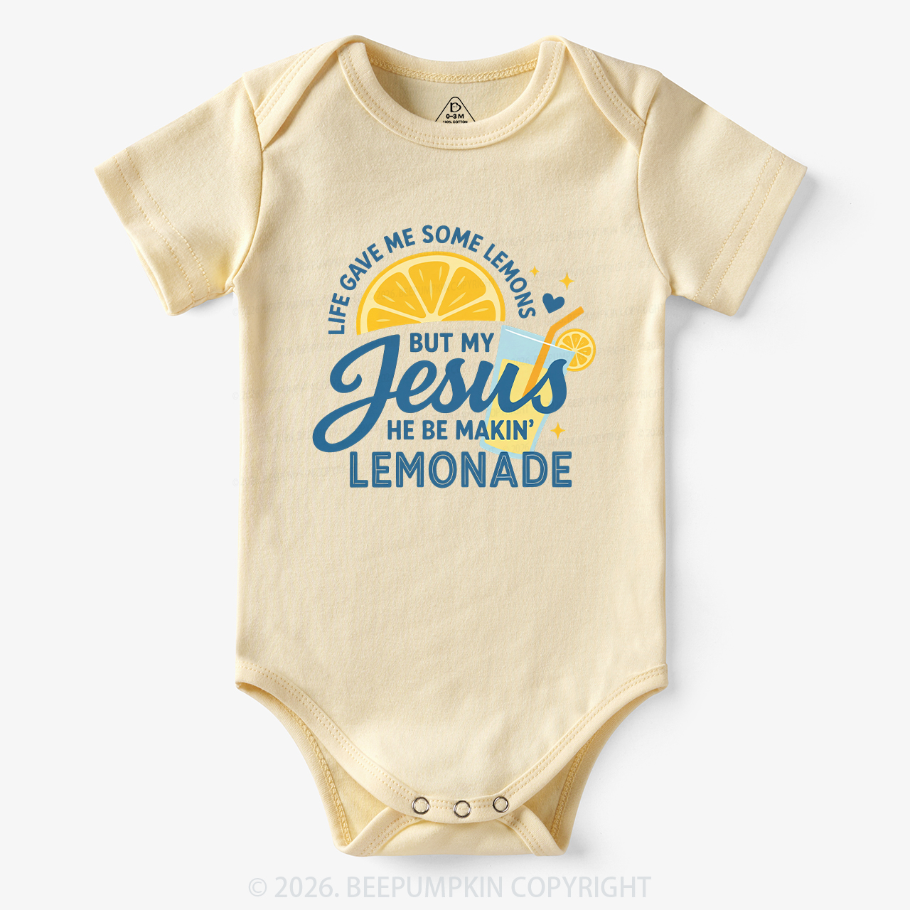 Life Gave Me Some Lemons Jesus Bodysuit