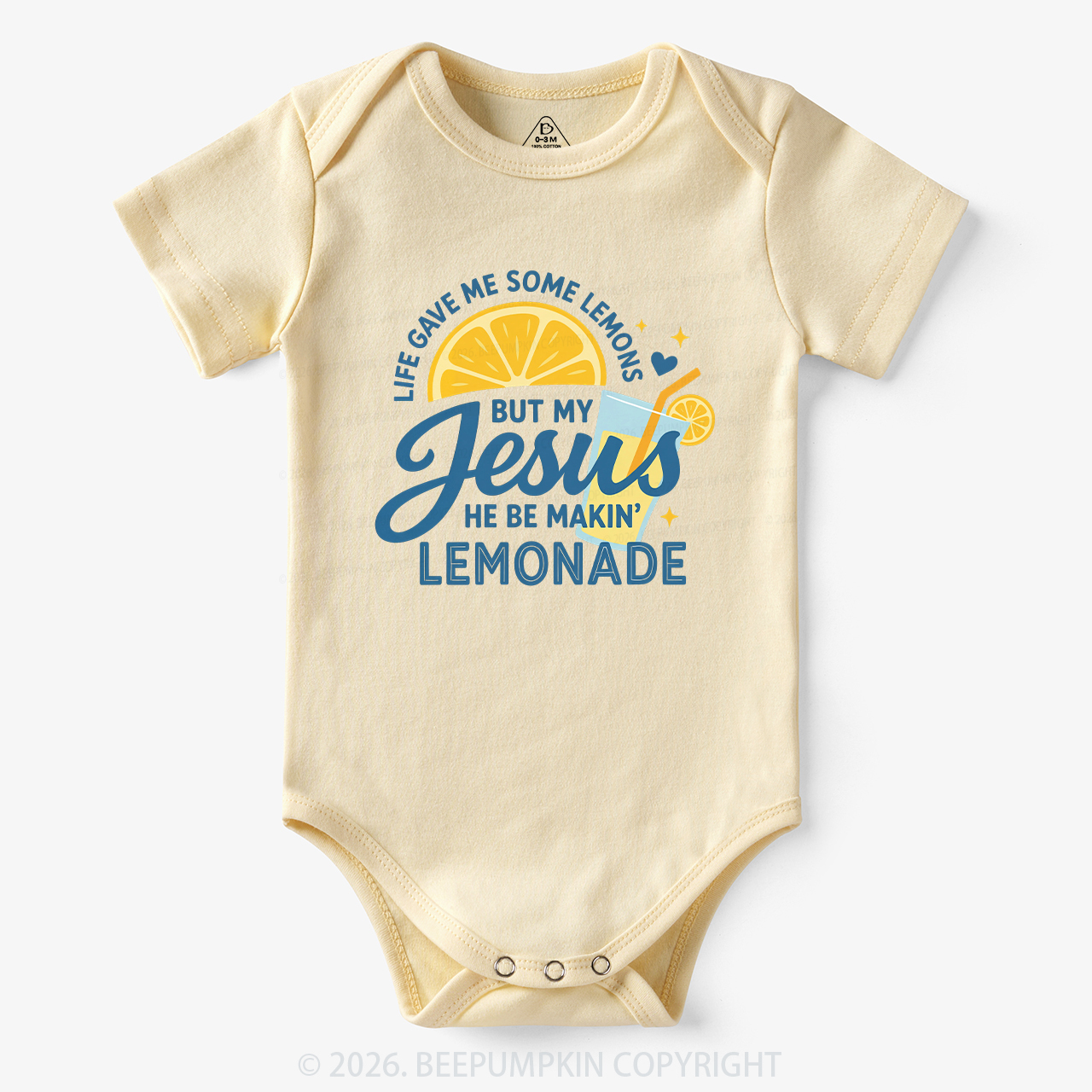Life Gave Me Some Lemons Jesus Bodysuit