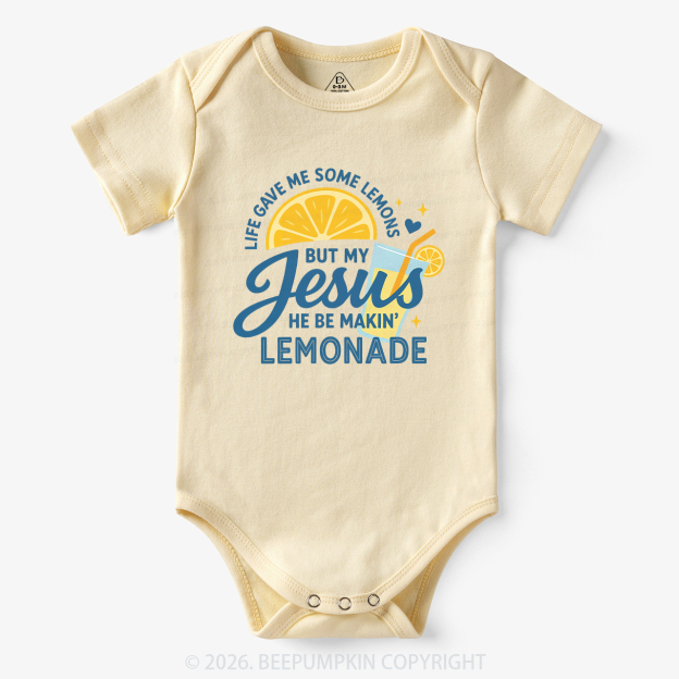 Life Gave Me Some Lemons Jesus Bodysuit