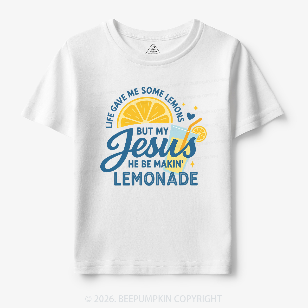 Life Gave Me Some Lemons Jesus Toddler&Kid's Tees