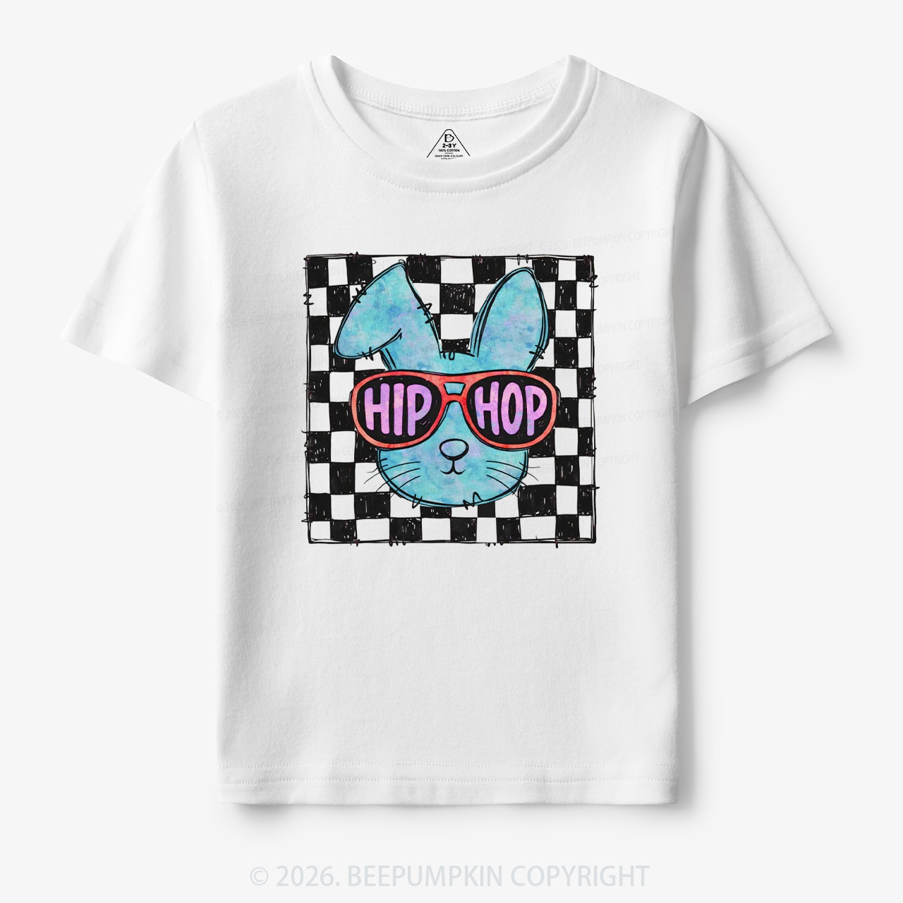 Hip Hop Bunny Easter Toddler&Kid's Tees