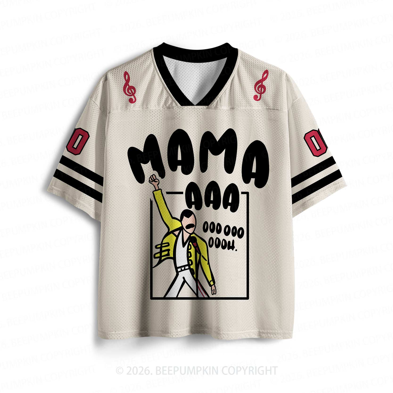 Personalized Mama Aaa Oooh Toddler&Kid's Sport Jersey