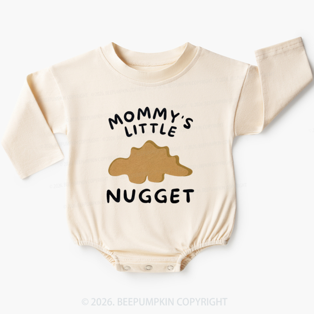 Mommy's Little Nugget Baby Bubble Romper