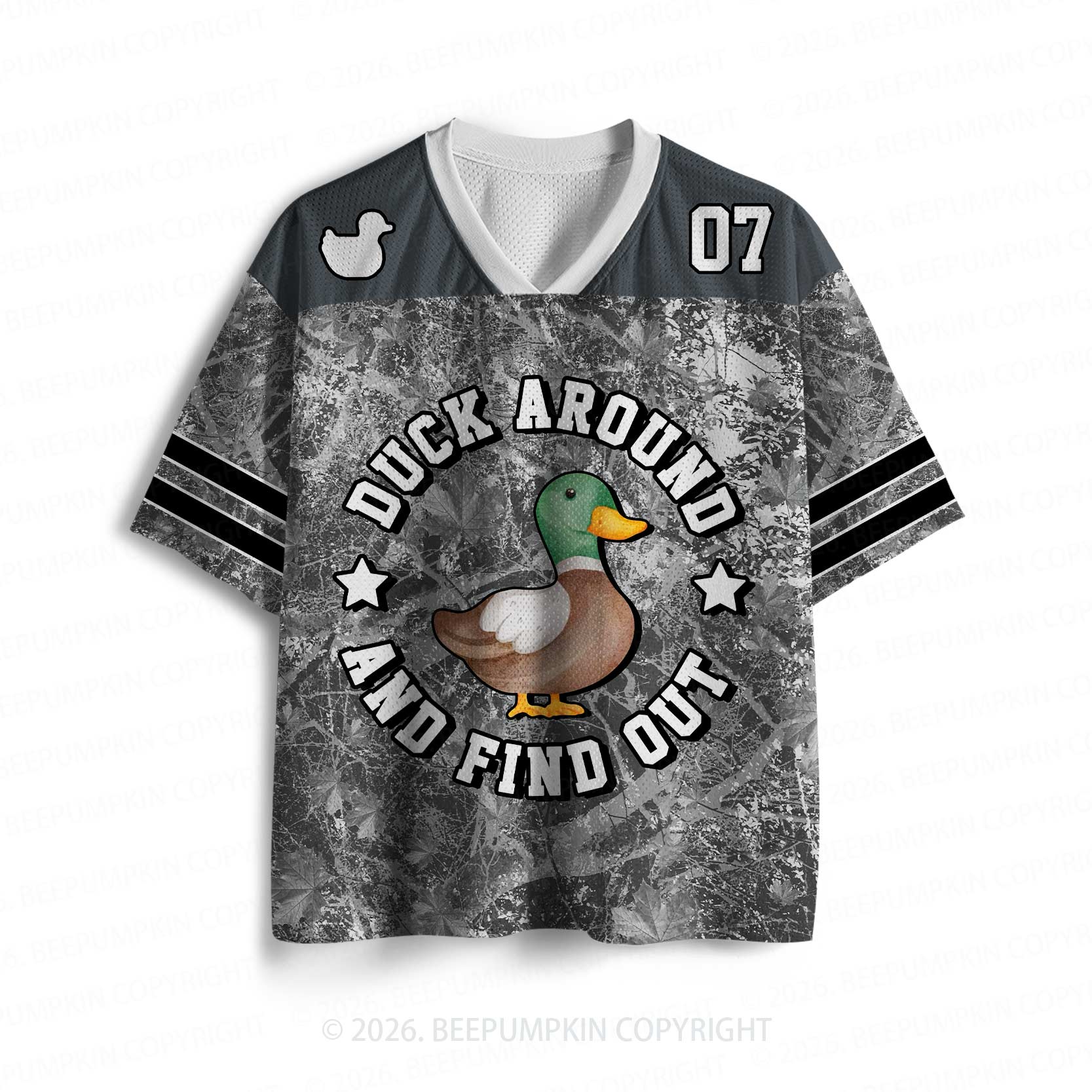 Duck Round And Round Out Toddler&Kid's Sport Jersey