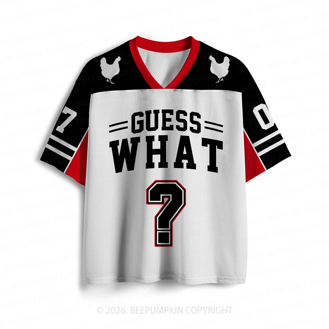 Guess What Chicken Butt Toddler&Kid's Sport Jersey
