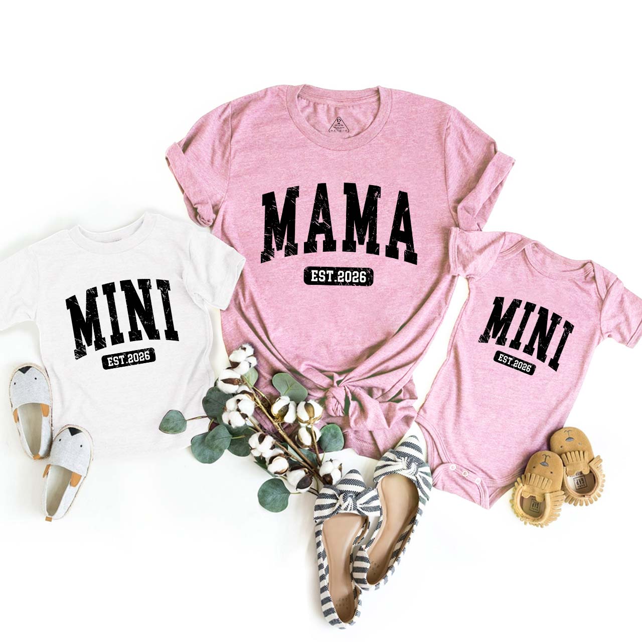 Mama Mini Gift Mom&Me Matching Tees