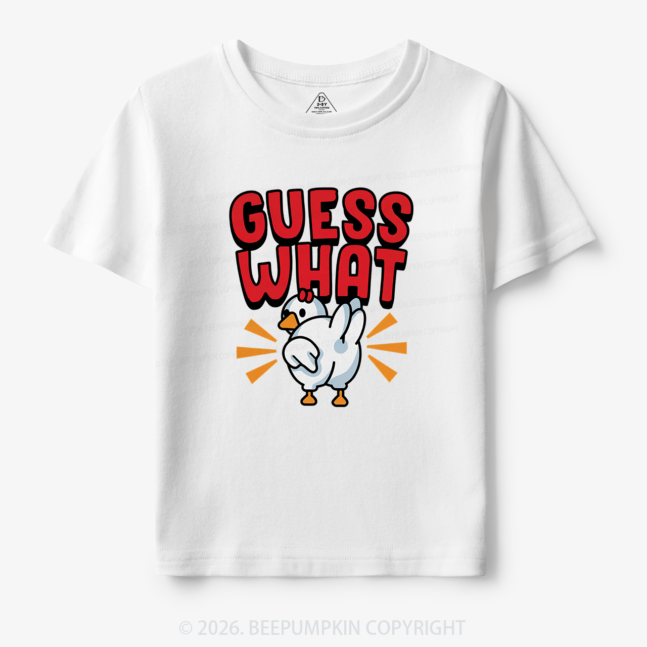 Guess What Chicken Butt Silly Joke Toddler&Kid's Tees