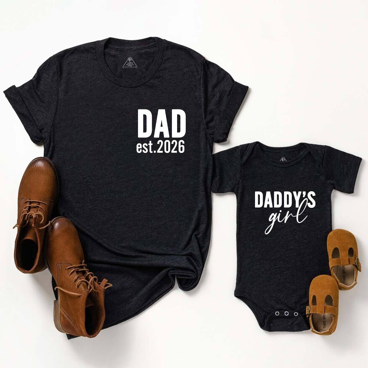 Special Dad&Dad's Boy Girl Matching Tees For Dad & Me