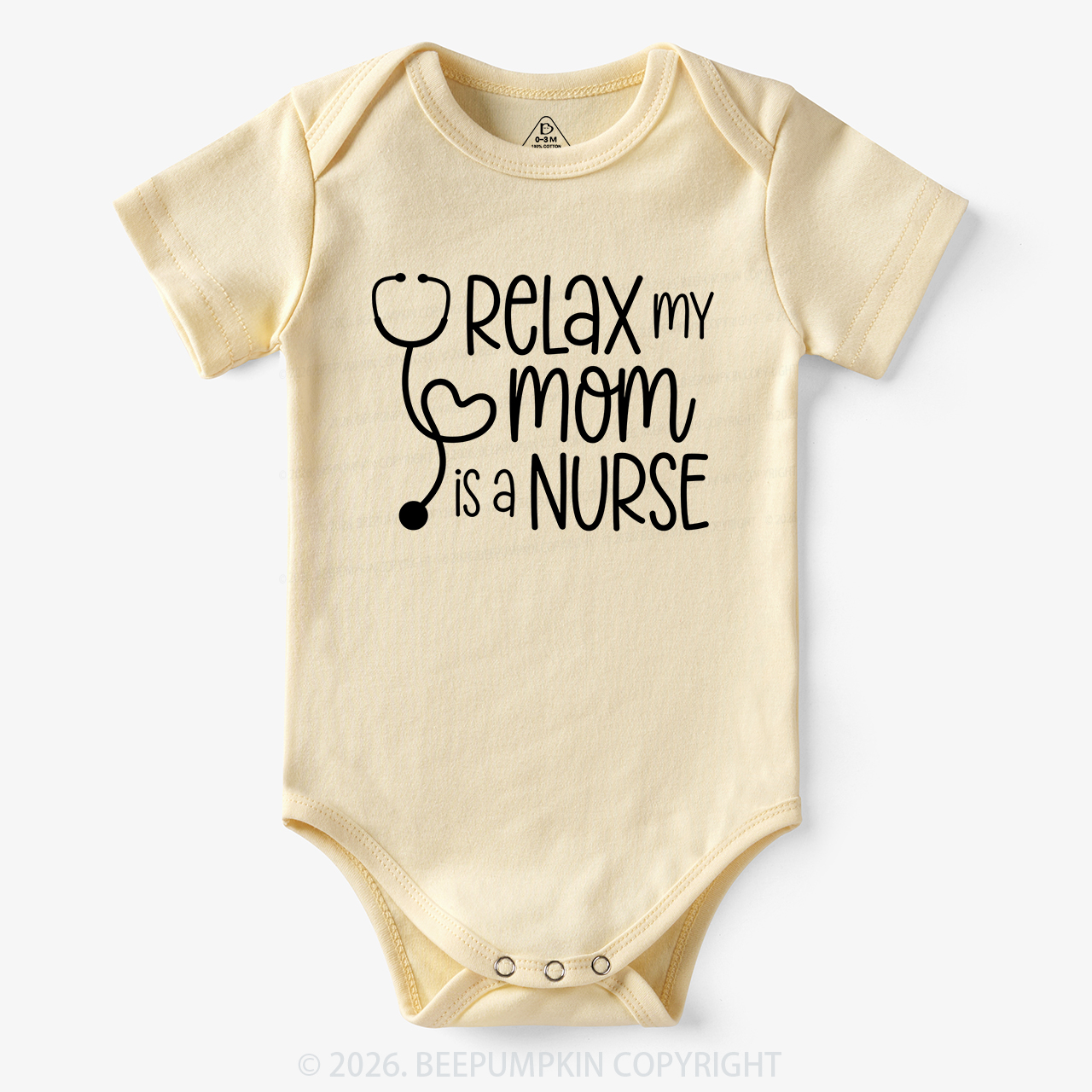 Relax My Mom Is A Nurse Bodysuit