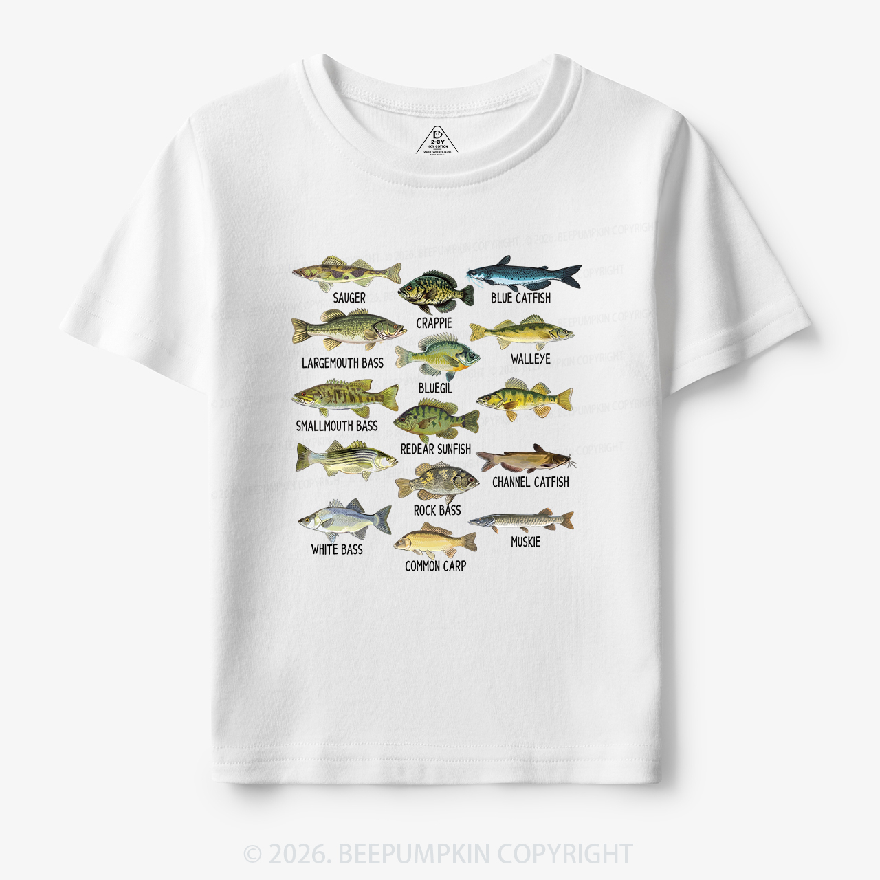 North American Fish Toddler&Kid's Tees