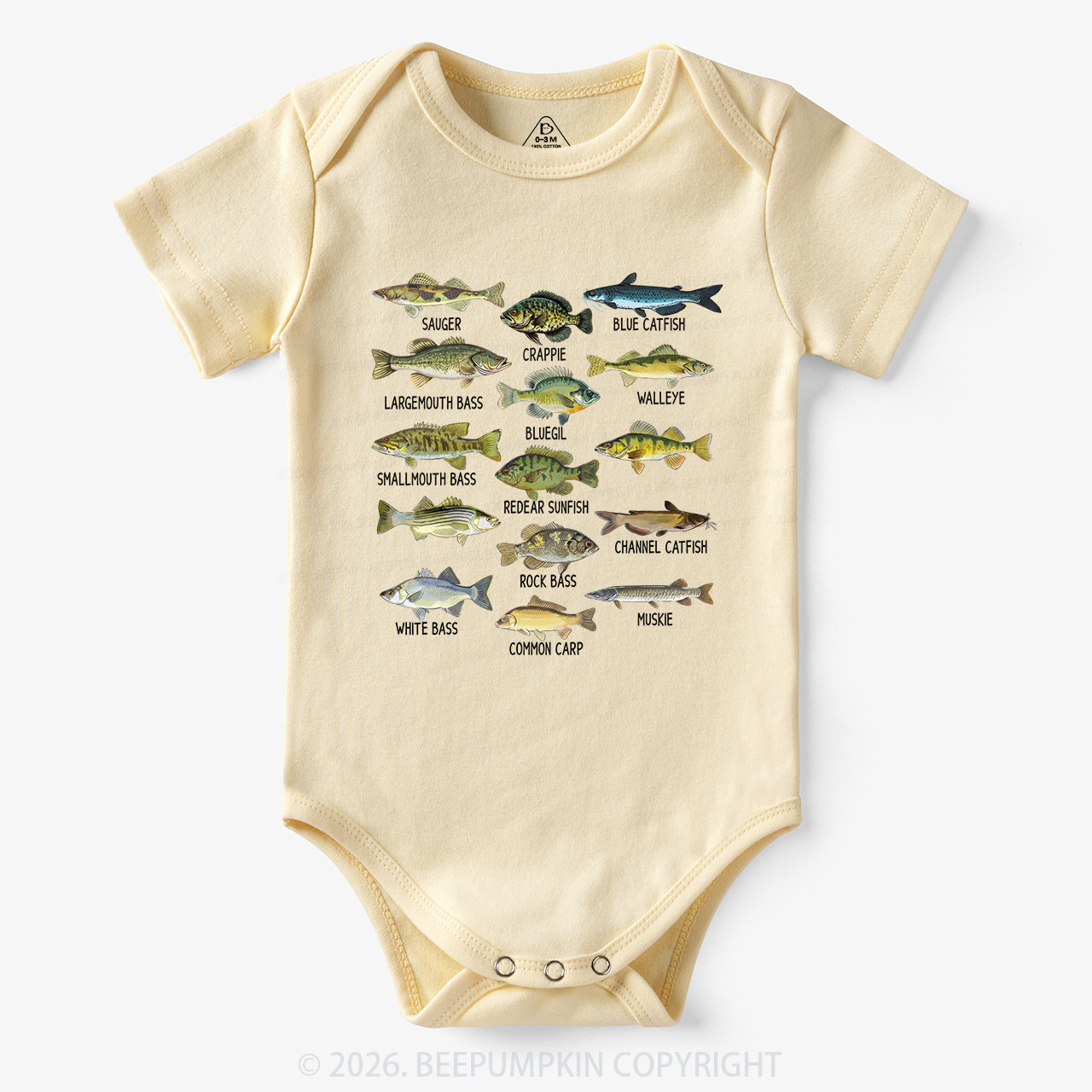 North American Fish Bodysuit
