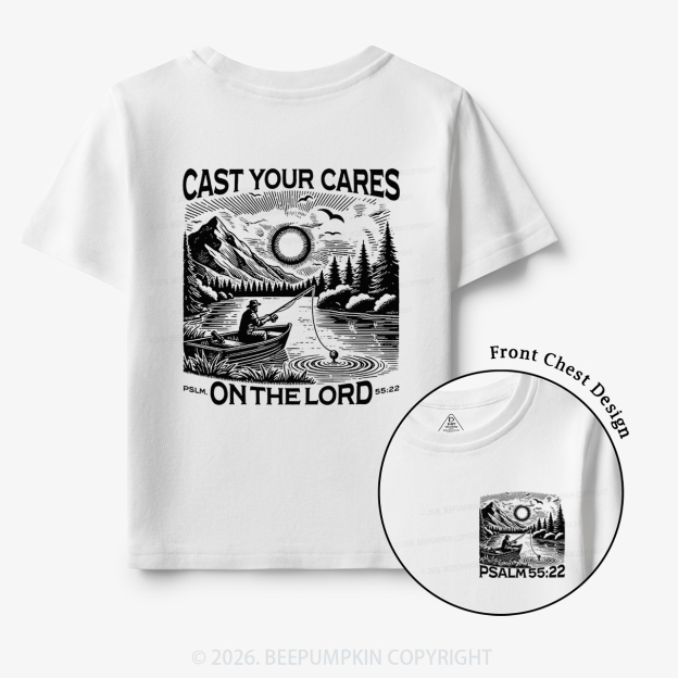 Cast Your Cares On The Lord Toddler&Kid's Tees