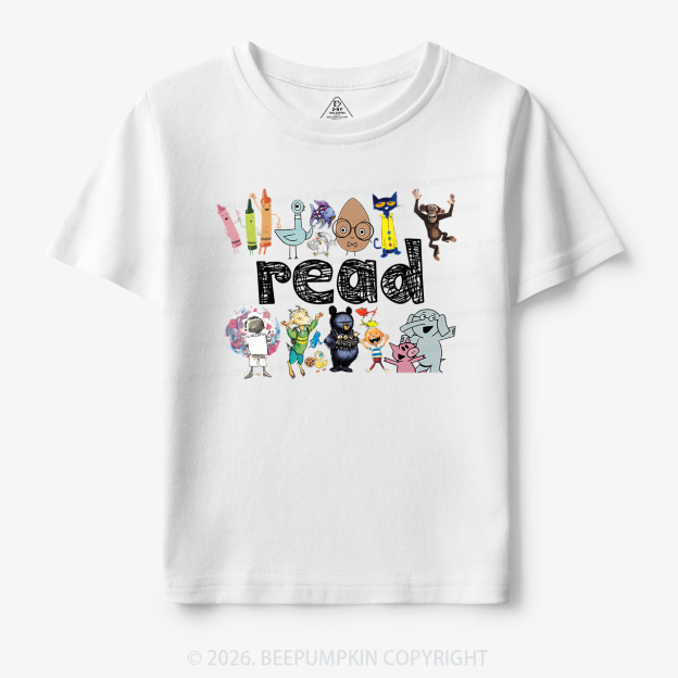Read Books Funny Gift Toddler&Kid's Tees
