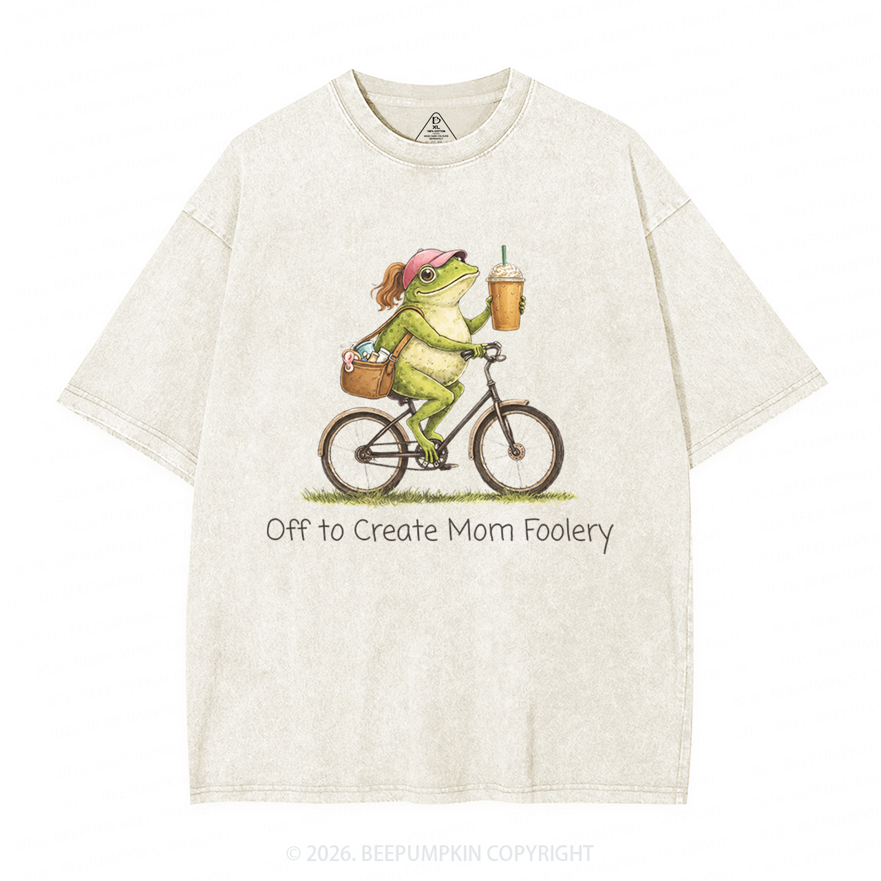 Official Member Cool Moms Club Washed T-Shirts Sale-Beepumpkin™