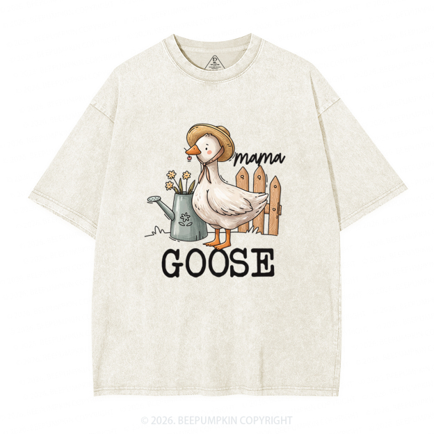 Mama Silly Goose Adult Washed T-Shirts