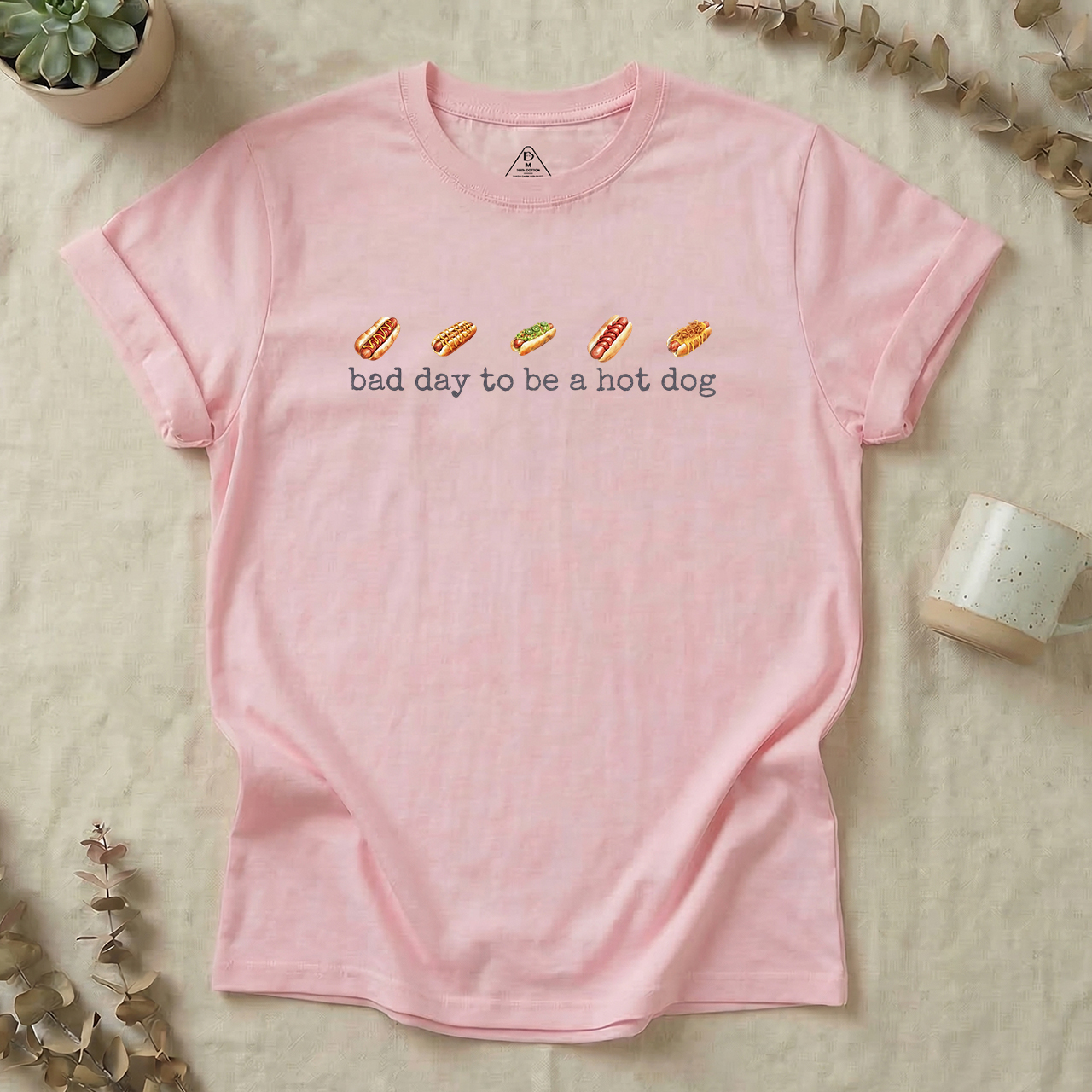 Bad Day to Be a Hot Dog T-Shirts