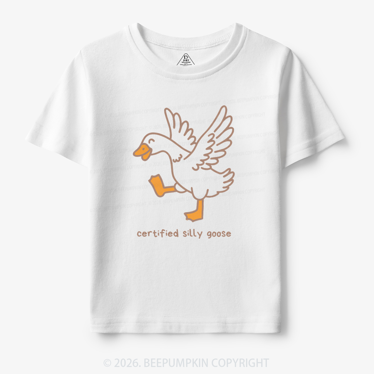 Funny Certified Silly Goose Toddler&Kid's Tees