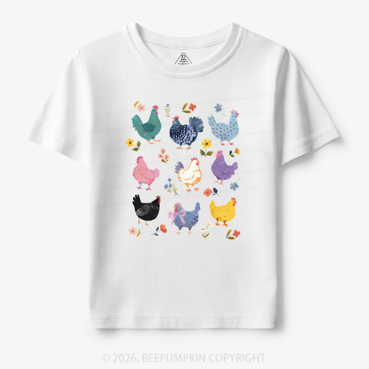 Funny Chicken Lovers Toddler&Kid's Tees