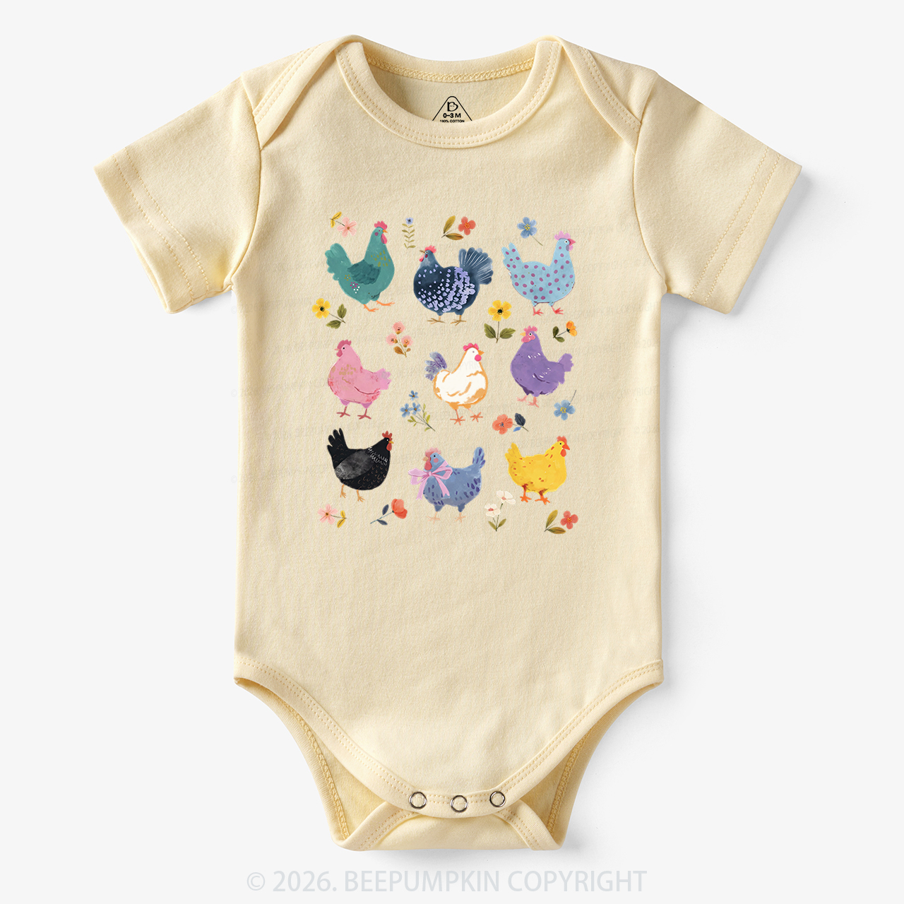 Funny Chicken Lovers Bodysuit