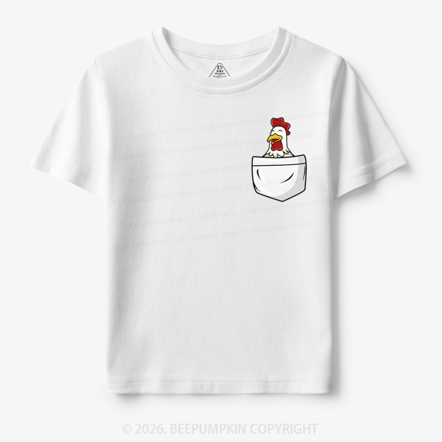Pocket Chicken Toddler&Kid's Tees