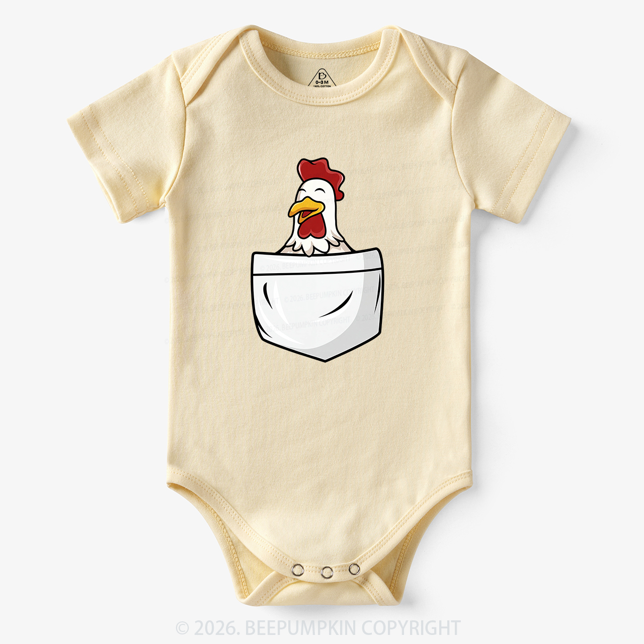 Pocket Chicken Bodysuit
