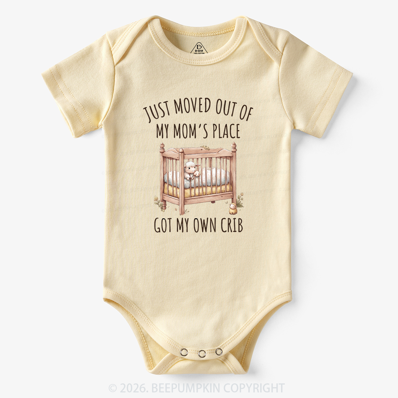 Just Moved Out Of My Mom's Place Got My Own Crib Bodysuit