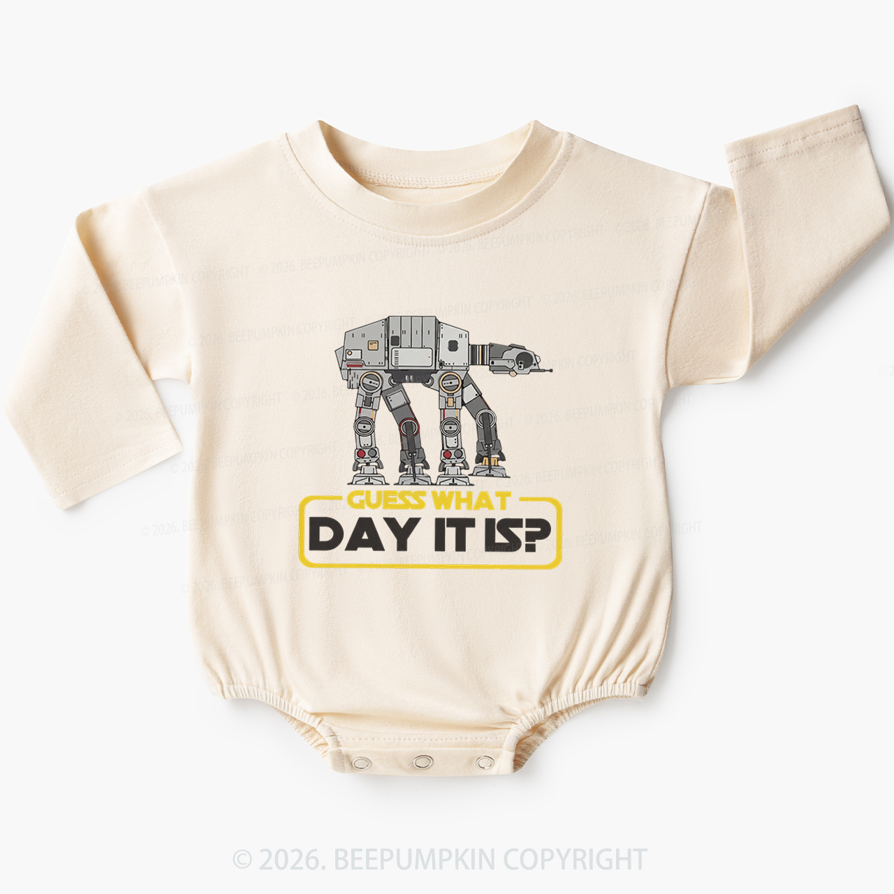 Guess What Day It Is Baby Bubble Romper