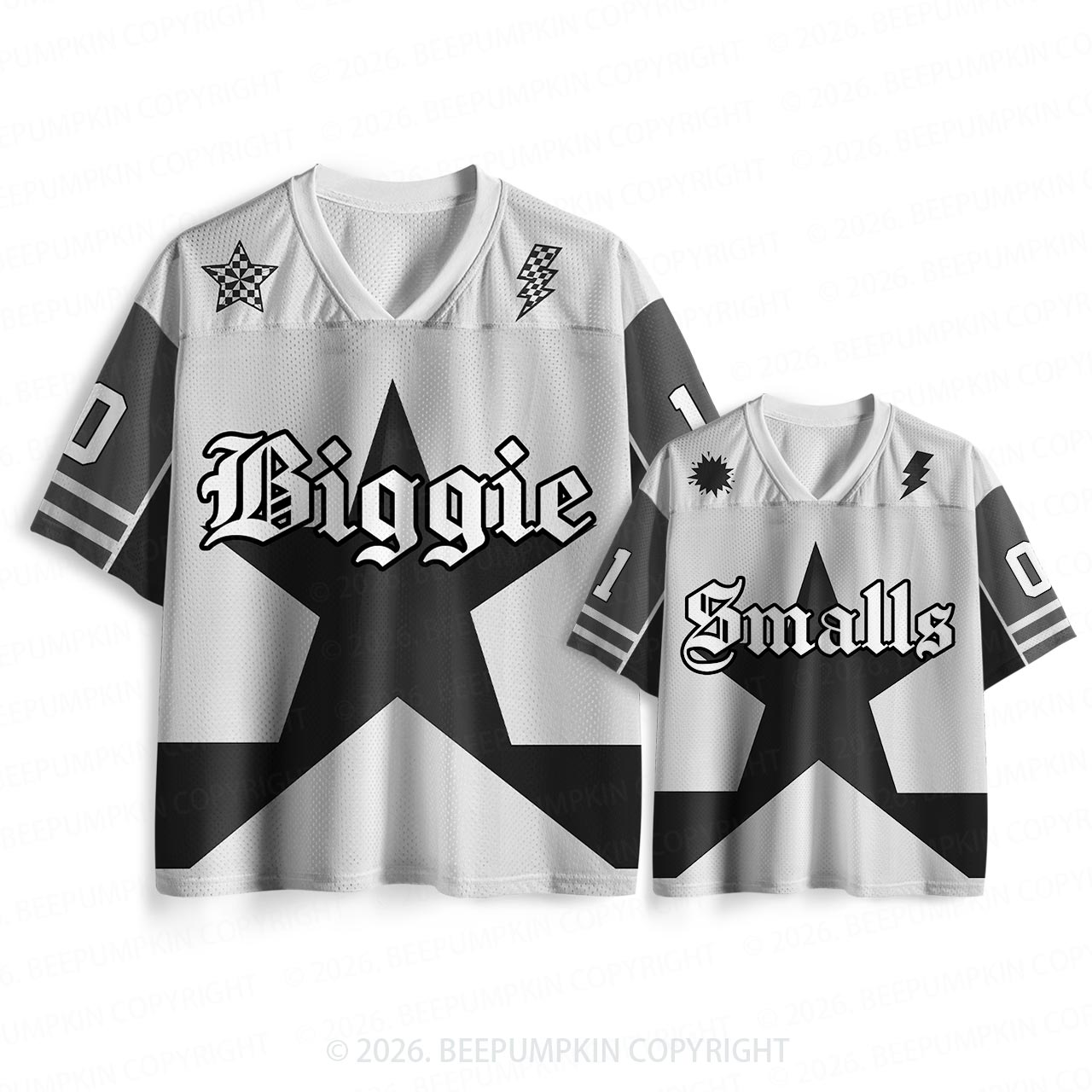 Biggie & Smalls Mesh Jersey For Family