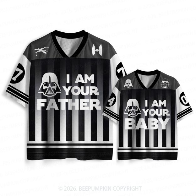 Retro FATHER & BABY Mesh Jersey For Family