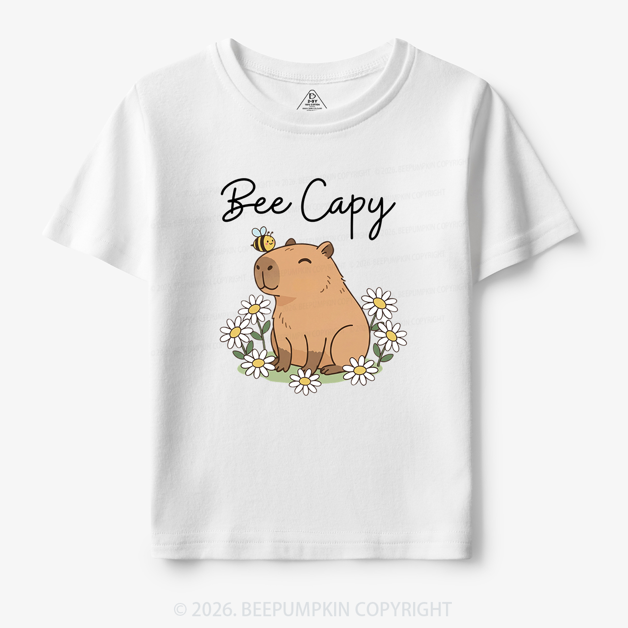 Bee Capy Capybara Toddler&Kid's Tees