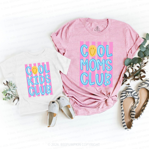 Cool Moms Kids Club Mom&Me Matching T-Shirts