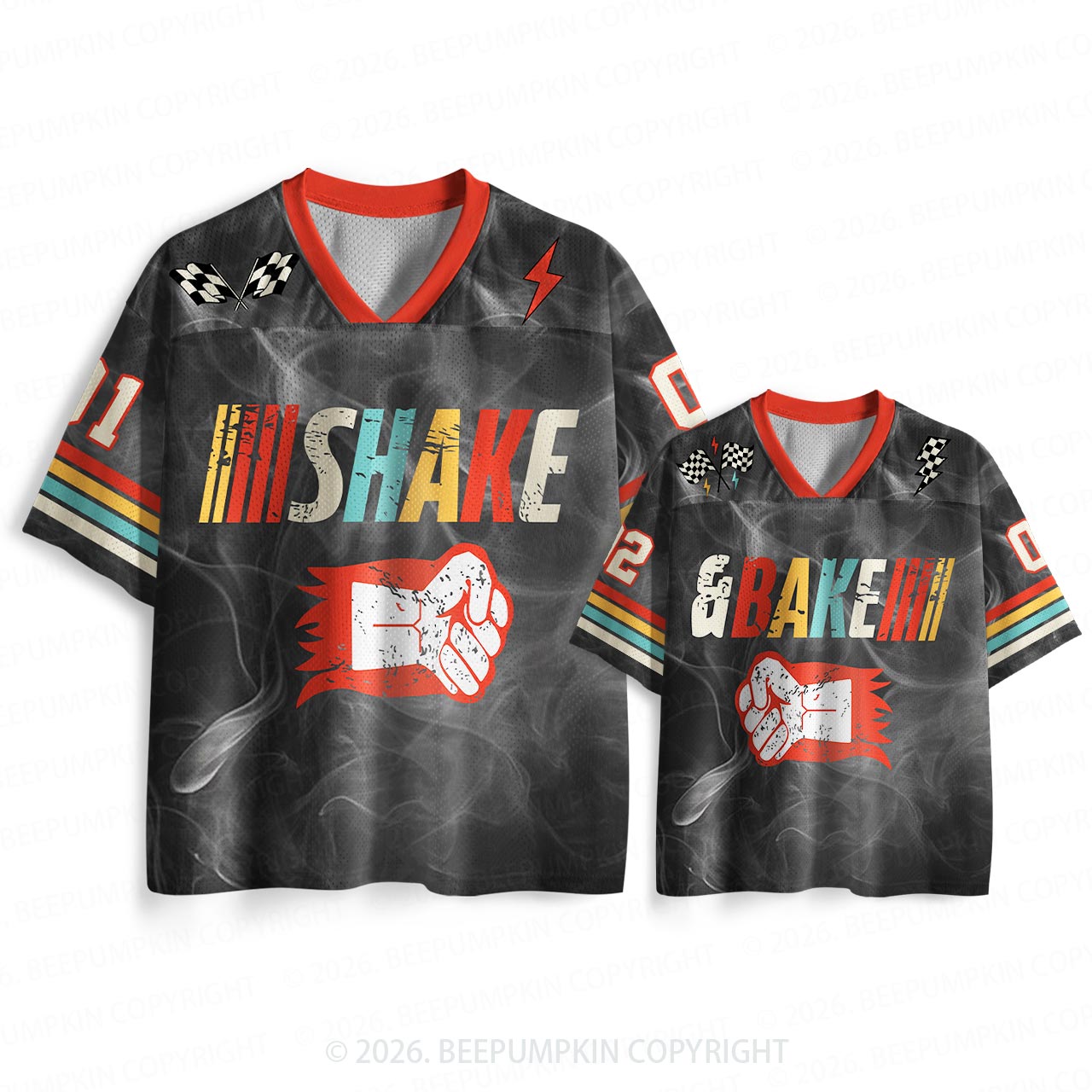 Shake And Bake Mesh Jersey For Family