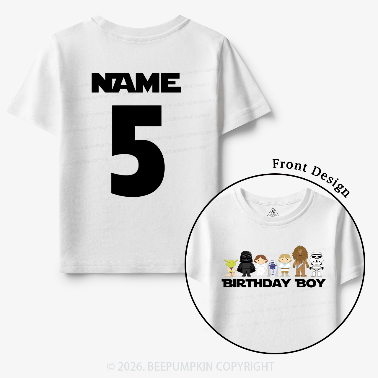 Space Hero Birthday Galaxy Party Toddler&Kid's Tees