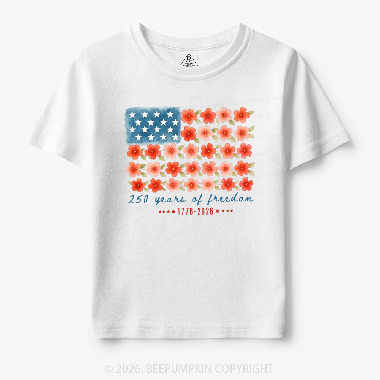 America 250th Anniversary 1776–2026 Toddler&Kid's Tees