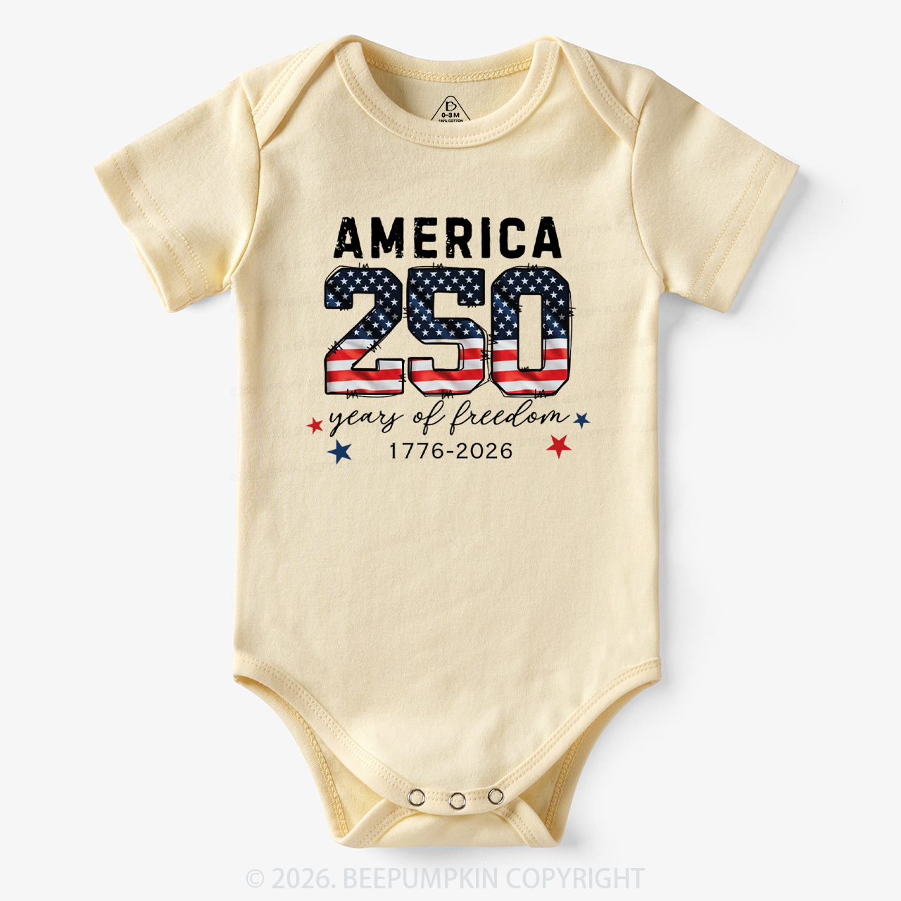 United States of America 250th Anniversary Bodysuit