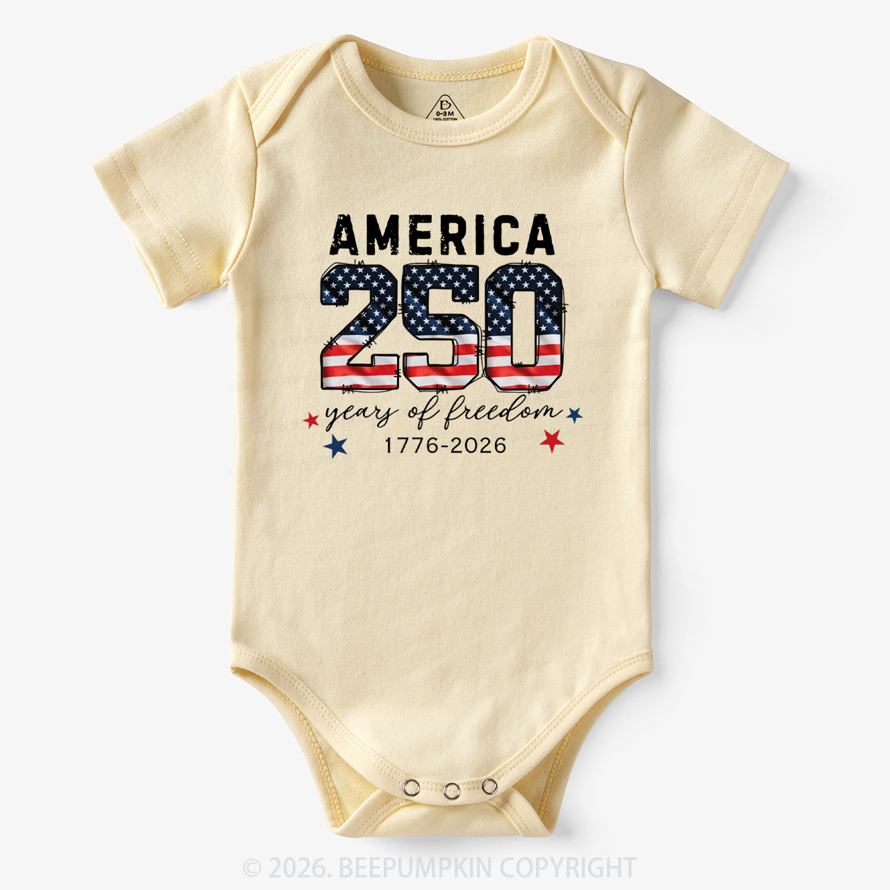 United States of America 250th Anniversary Bodysuit