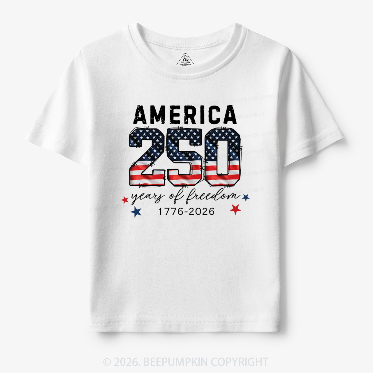 United States of America 250th Anniversary Toddler&Kid's Tees