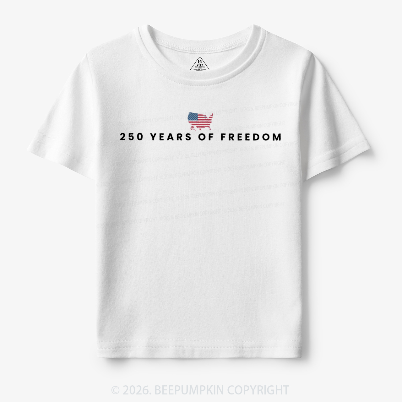 250 Years Of Freedom Toddler&Kid's Tees