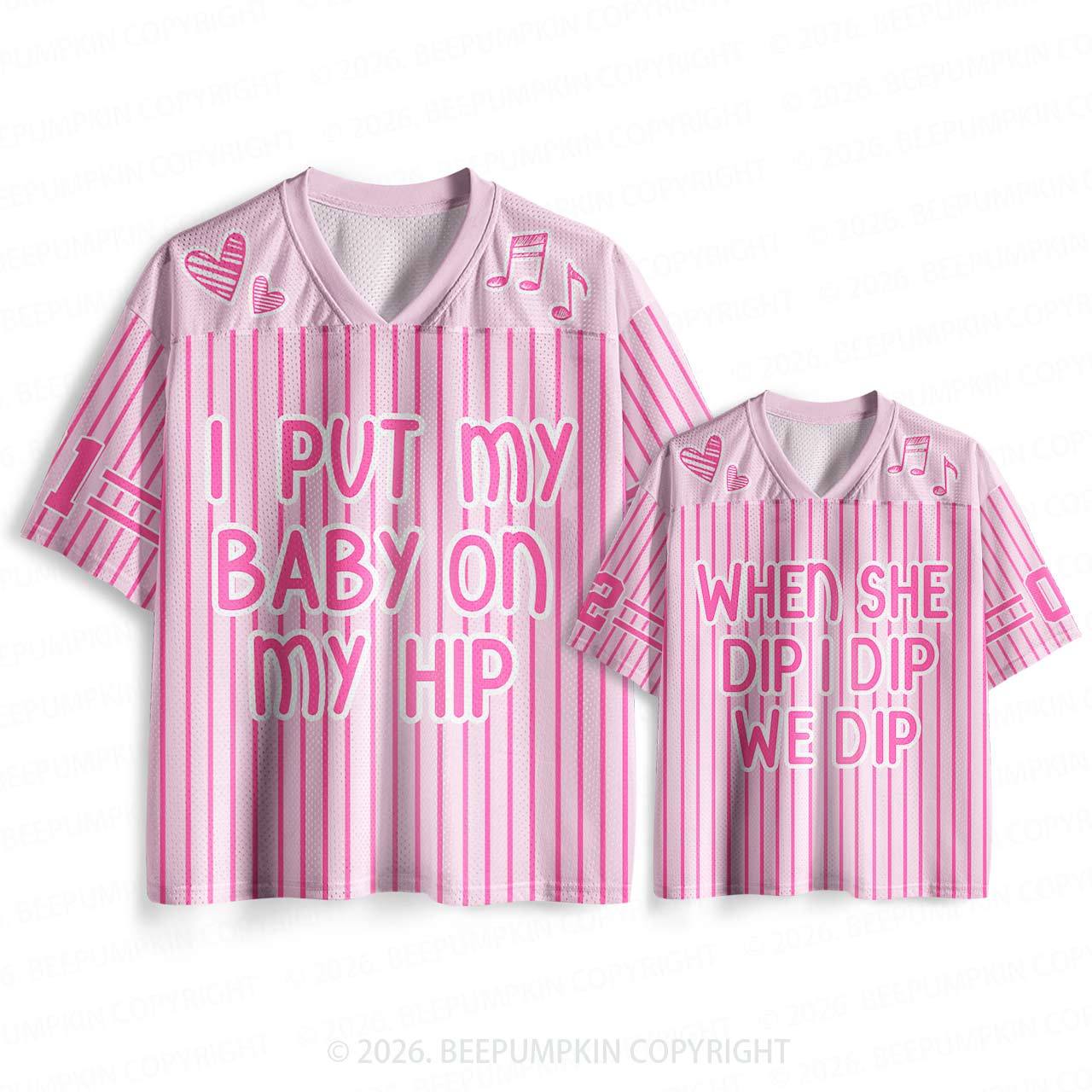 Personalized Red Novelty Penguin Family Matching Sport Jersey Beepumpkin Sale-Beepumpkin™